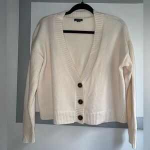 Wild Fable Cream Cardigan Sweater